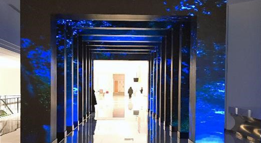 沈阳婚礼旅馆多屏联动 LED 气氛显示项目