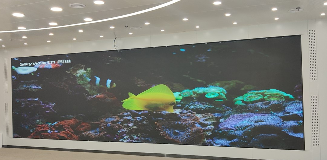 四川成都国家电网电力集团多媒体聚会室 P1.25 超高清 LED 显示屏控制系统项目