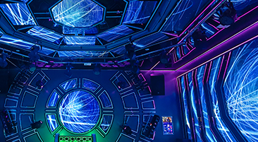 贵州贵阳印象城红馆 KTV 三造型屏陶醉式 LED 显示系统项目