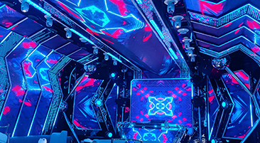 贵州习水江南汇 KTV 三造型屏陶醉式 LED 显示系统项目